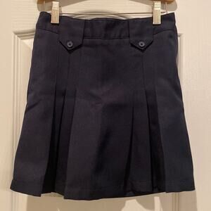 French Toast Pleated Skirt School uniform Navy Blue Girl’s Size 7